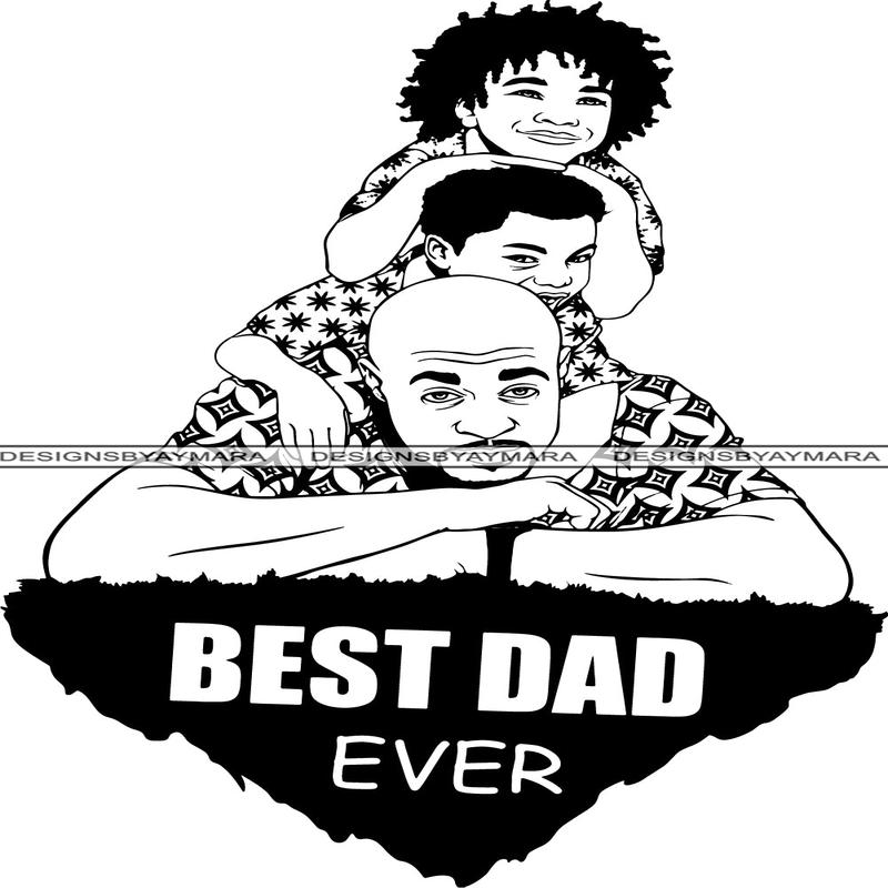Father\'s Day  SVG Cut File For Silhouette and Cricut