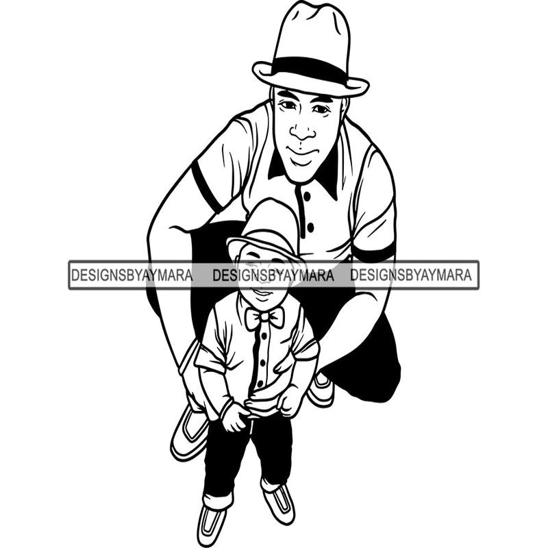 Father\'s Day #4 SVG Cut File For Silhouette and Cricut